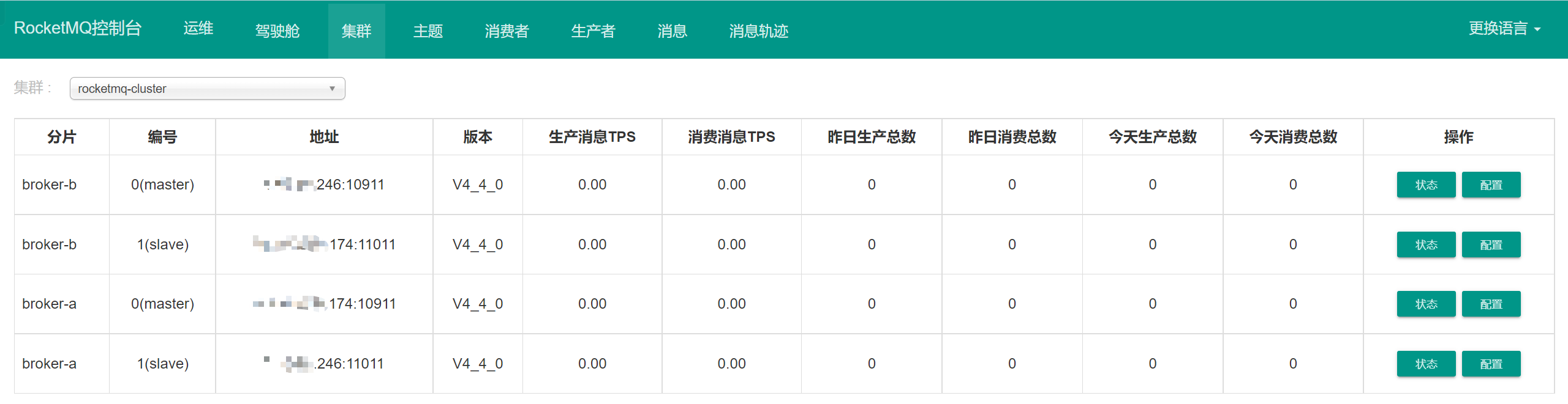 【环境搭建】RocketMQ集群搭建